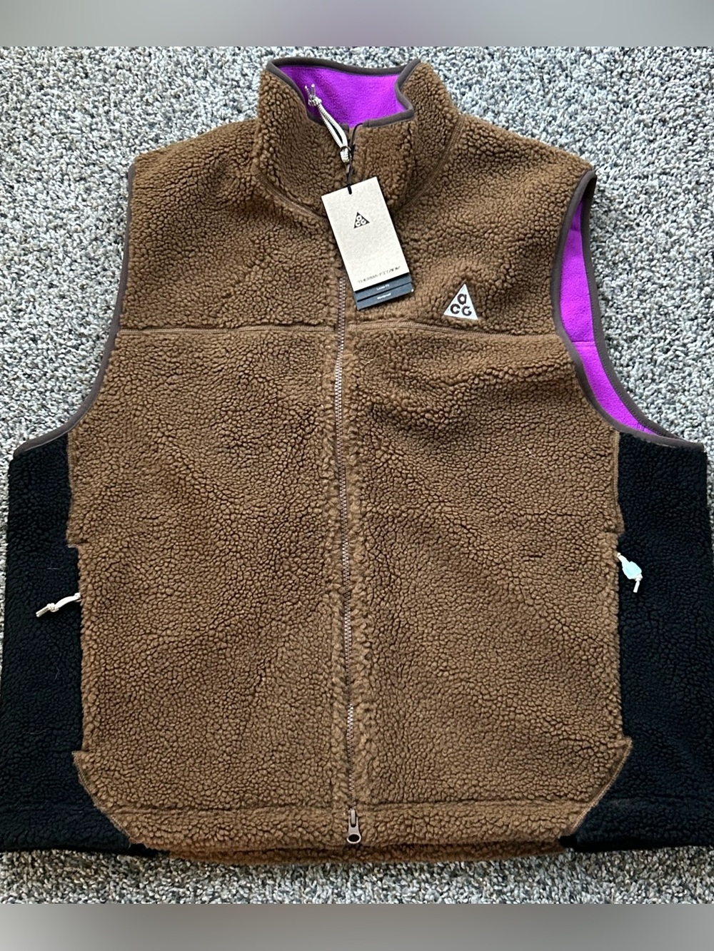 Nike ACG Men’s Therma-FIT ADV Vest ‘Canwell Glacier’ Brown Medium HV1111-235